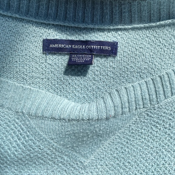 Blue American Eagle Sweater - Picture 5 of 8